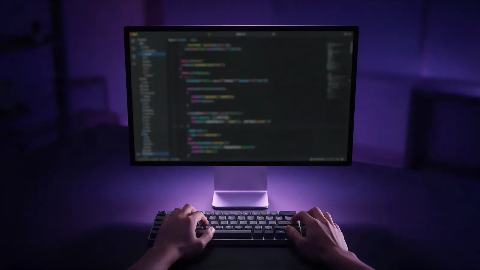 A developer workspace
